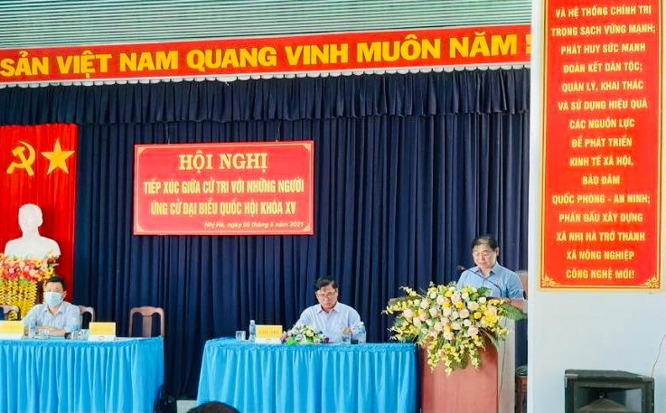 Ngay 2 TXCT xa Phuoc Ha, Nhi Ha: Cac ung vien Dai bieu Quoc hoi duoc ky vong gi?