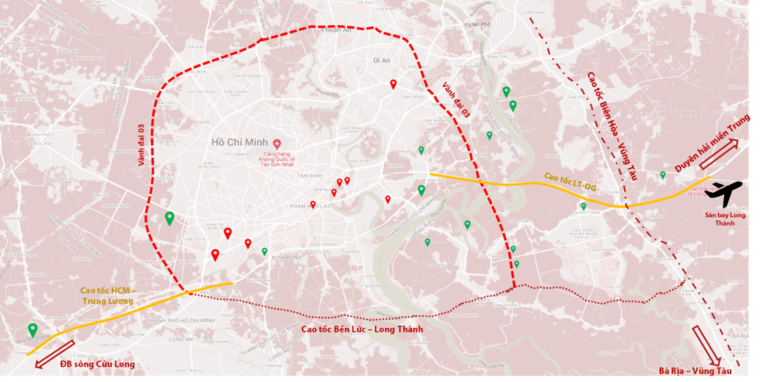 Đường vành đai và cao tốc sẽ giúp phục hồi thị trường bất động sản? Duong vanh dai va cao toc se giup phuc hoi thi truong bat dong san?