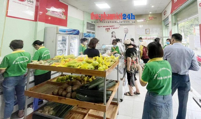 Soi Cty Thuc pham Ngoi Sao Xanh cap suat an nghi ngo doc cho hoc sinh tieu hoc Kim Giang