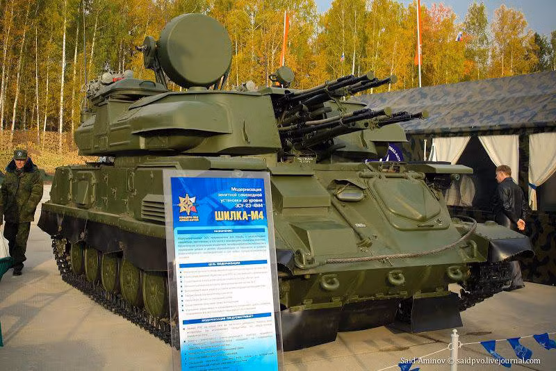 Phiên bản hiện đại hóa ZSU-23-4M4 Shilka-M4 lần đầu được giới thiệu trong khuôn khổ triển lãm MAKS-99 ở Zhukovsky. Dự án do công ty Minotor Service Enterprise (Cộng hòa Belarus) và Peleng JSC (thuộc Nhà máy cơ khí Ulyanovsk, Nga) thực hiện.
