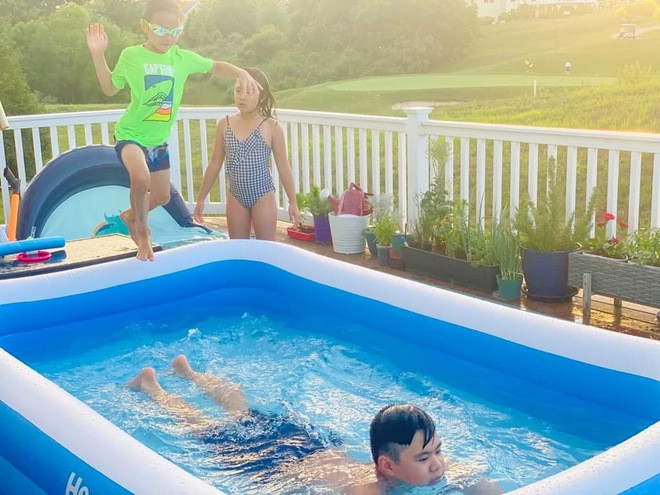 Không gian vui chơi yêu thích của các con chị.