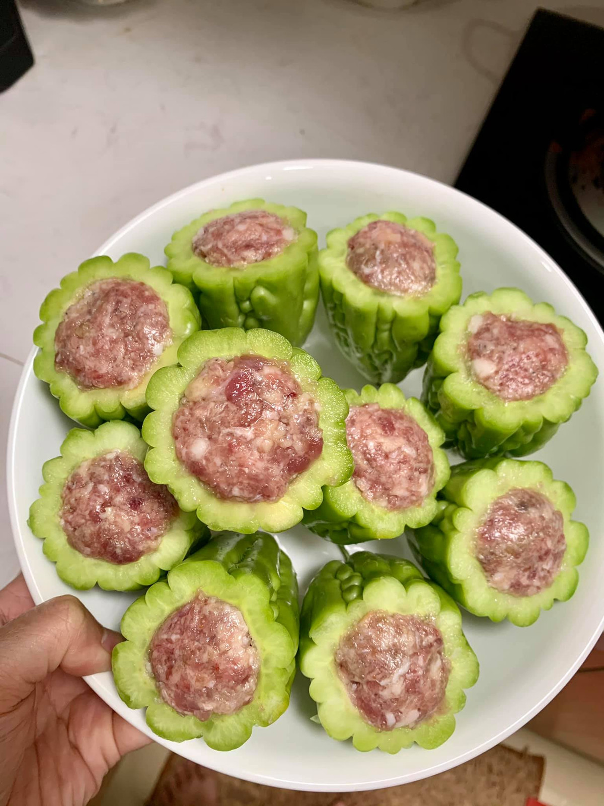 Muop dang nau cung thit vit- mon ngon la, giai nhiet cho mua he-Hinh-4