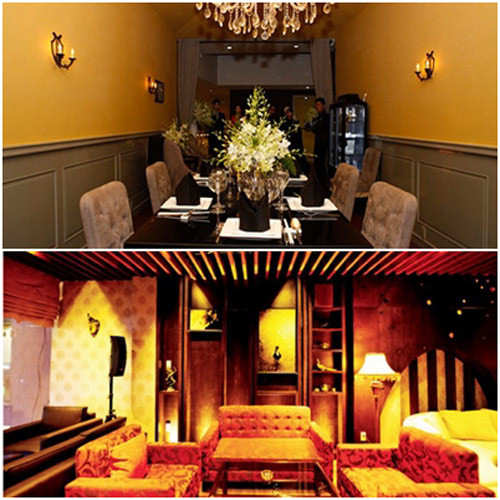 Sự đối lập rõ nét trong phong cách thiết kế nội thất. Bạn chọn không gian kiêu kỳ của Lý Nhã Kỳ hay không gian đầm ấm phảng phất nét Á Đông của Mỹ Tâm?