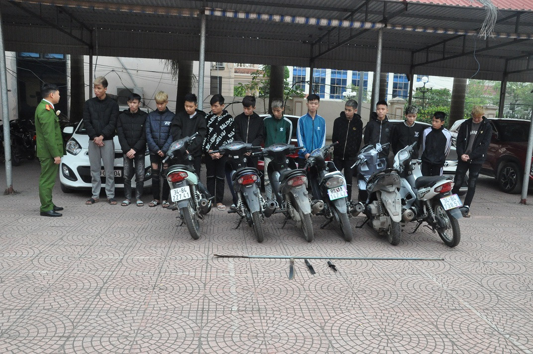 Hai Duong: Khoi to nhom doi tuong lieu linh danh nguoi, cuop tai san