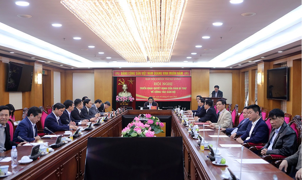 Ban Nội chính Trung ương hiện có 5 Phó Trưởng ban.