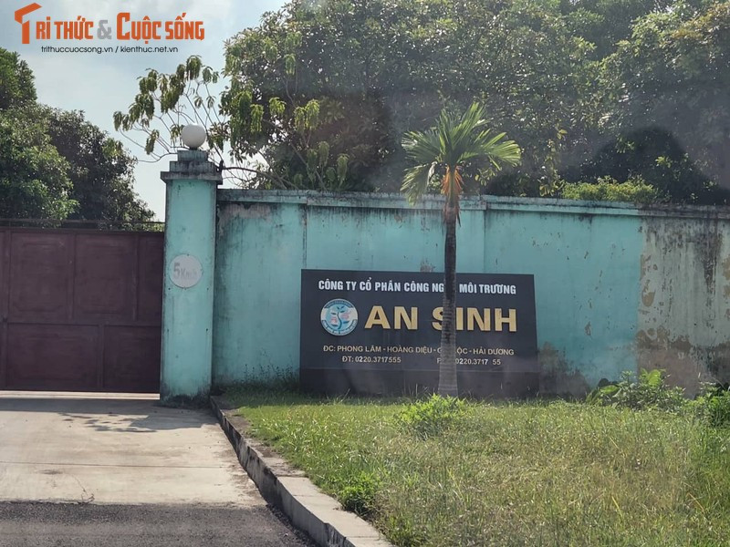 Vi pham ve moi truong, Cty An Sinh bi xu phat hon 1 ty
