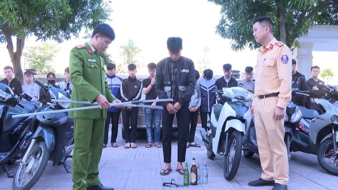 Dieu tra nhom doi tuong hon chien trong dem o Ha Tinh