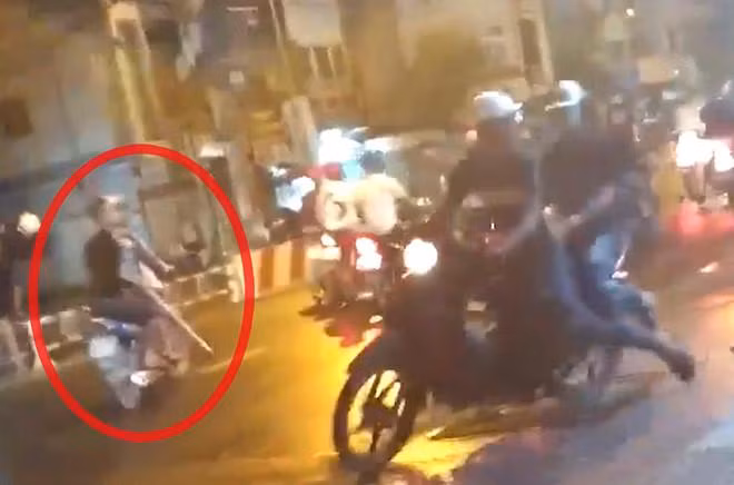 Khiep dam giang ho chem nhau theo bang dang nhu phim giua Sai Gon