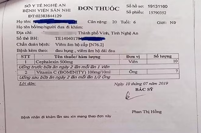 Ket qua phap y vu nghi van be gai 6 tuoi bi xam hai tinh duc o Nghe An the nao?