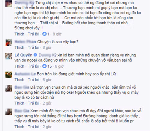 Ho Ngoc Ha sau cay dap tra loi 