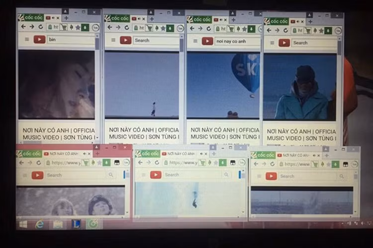 Theo đó, trên các diễn đàn, các Sky chia sẻ hình ảnh đồng loạt mở MV trên nhiều thiết bị khác nhau bất kể ở đâu và bất kể lúc nào. Fans của Sơn Tùng MTP cũng kêu gọi mọi người cùng tham gia chiến dịch tăng lượt xem cho MV mới của thần tượng. (Ảnh: Zing)