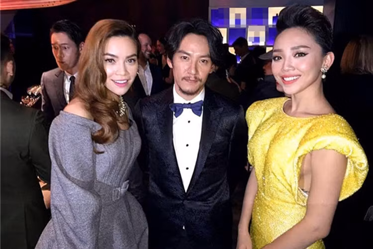 Hồ Ngọc Hà cũng từng có dịp “chạm mặt” Trương Chấn - tài tử phim “Ngọa hổ tàng long”. (Ảnh: Thế giới trẻ)