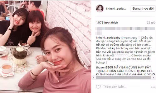 Linh Chi dap tra truoc chi trich la nguoi thu ba