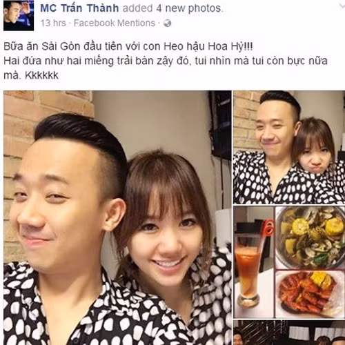 Thu nhap tien ti, Hari Won - Tran Thanh lai mat mat vi tien le-Hinh-2