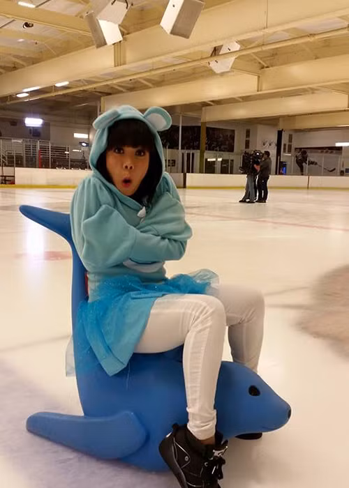 Việt Hương biểu cảm hài hước để làm vui lòng những người yêu mến. (Ảnh: FBNV)