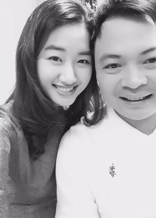 Hoa hậu Bản sắc Việt Toàn cầu 2016 đang rất hạnh phúc với cuộc sống hiện tại bên ông xã hơn tuổi. (Ảnh: FBNV)