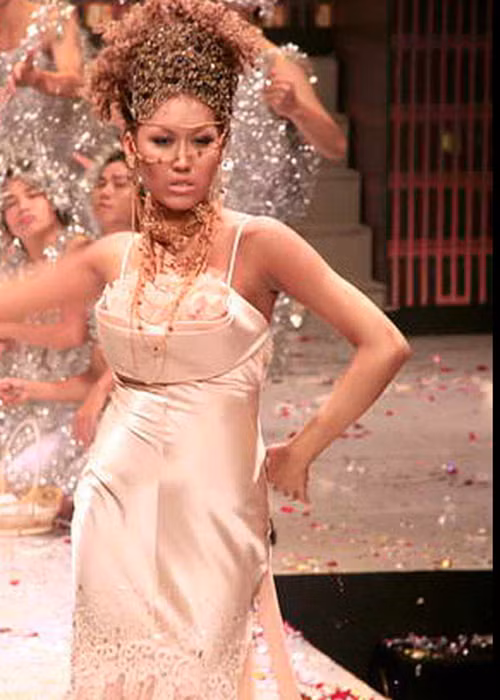 Năm 2004, Phi Thanh Vân bắt đầu gây chú ý khi đoạt giải Bạc siêu mẫu khu vực phía Nam. Năm 2006, cô hợp tác với một công ty người mẫu danh tiếng của Mỹ. (Ảnh: Báo Đất Việt) 