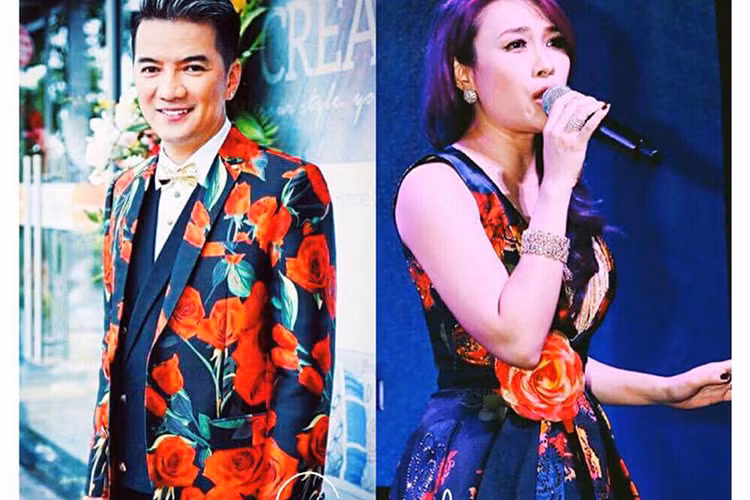 Đàm Vĩnh Hưng còn khẳng định: “Dù cưng có lấy ai thì cả nước này đều phải công nhận 2 đứa mình là một đôi "huyền thoại " của Vbiz”. (Ảnh: FBNV)