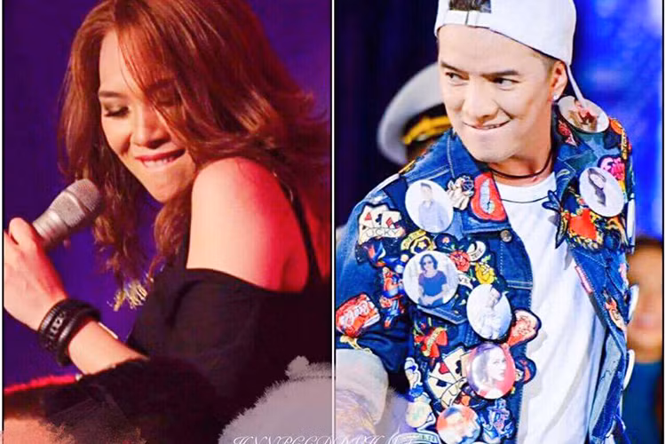 Mr Đàm từng nhiều lần tỏ tình công khai lẫn ẩn ý với Mỹ Tâm. Thậm chí, nam ca sĩ từng có tuyên bố gây sốc sẽ chỉ kết hôn nếu người đó là “họa mi tóc nâu”. (Ảnh: FBNV)