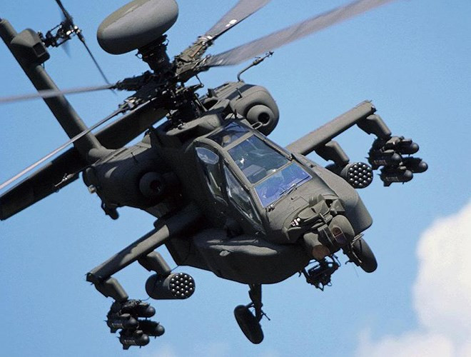 Lô trực thăng tấn công Apache sẽ thay thế phi đội Mi-35 của Nga sản xuất để bảo vệ biên giới tiếp giáp với Trung Quốc.