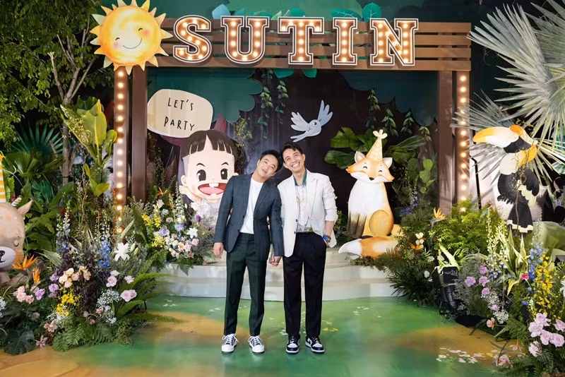 Cường Đô la khoe không gian tiệc sinh nhật con trai.