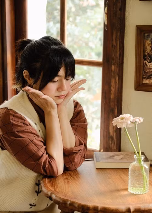 Tháng 6/2021, Thái Trinh thừa nhận hẹn hò một huấn luyện viên thể hình sinh năm 1997, kém cô 4 tuổi. Ảnh: FBNV.