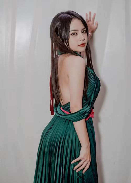 Tháng 9/2022, Thái Trinh chia tay người yêu. Ảnh: FBNV.