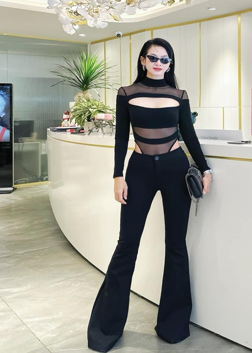 Vóc dáng của Anh Thư là niềm mơ ước của nhiều người.