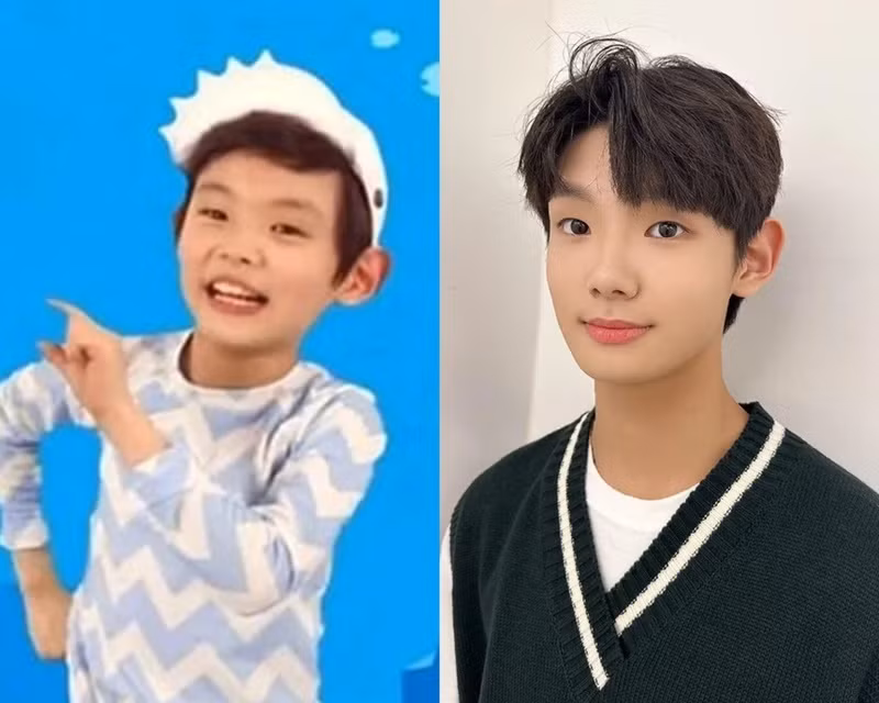Ngoai hinh hot boy cua be trai trong “Baby Shark” sau 8 nam