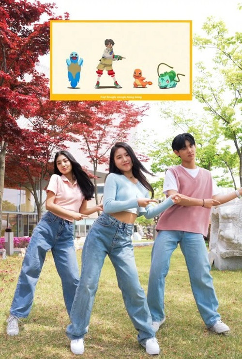 Park Geon Roung thích nhảy múa. Trên trang cá nhân, cậu nhóc thường đăng video cover với vai trò vũ công. Ảnh: Instagram.