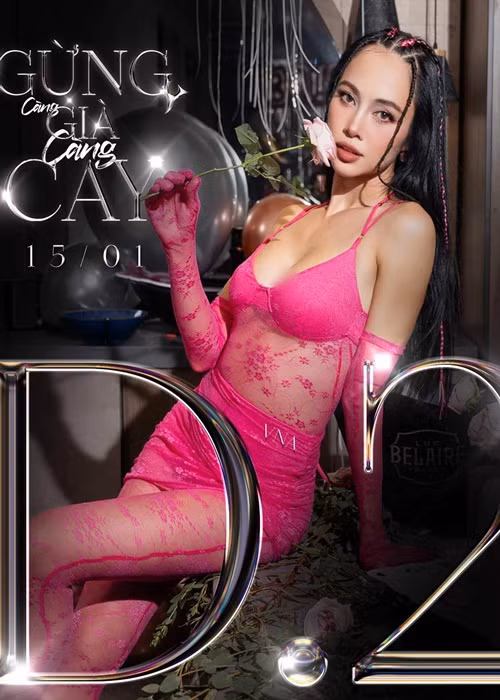 Nữ diễn viên phim Quyên chuộng phong cách gợi cảm đầy khỏe khoắn. Ảnh: FBNV.