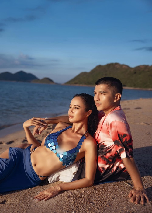 Vũ Ngọc Anh kết hôn vào năm 2023 với Cường Seven sau 7 năm hẹn hò. Ảnh: FBNV.