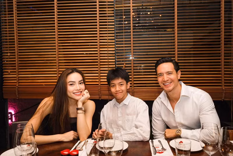 Con trai cua Cuong Do la - Ho Ngoc Ha cao gan bang Kim Ly