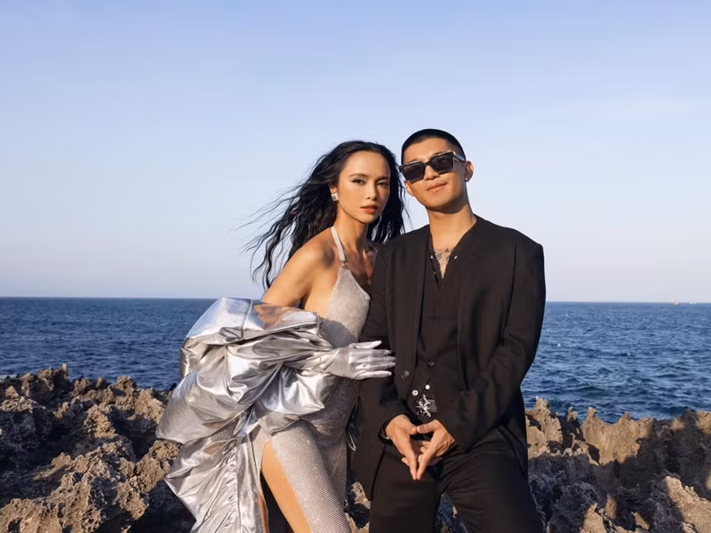 Tình cũ của Chi Pu kết hôn với Vũ Ngọc Anh năm 2023. Ảnh: FBNV.