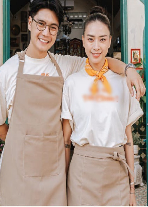 Ngô Thanh Vân và chồng trẻ đều đam mê ẩm thực.