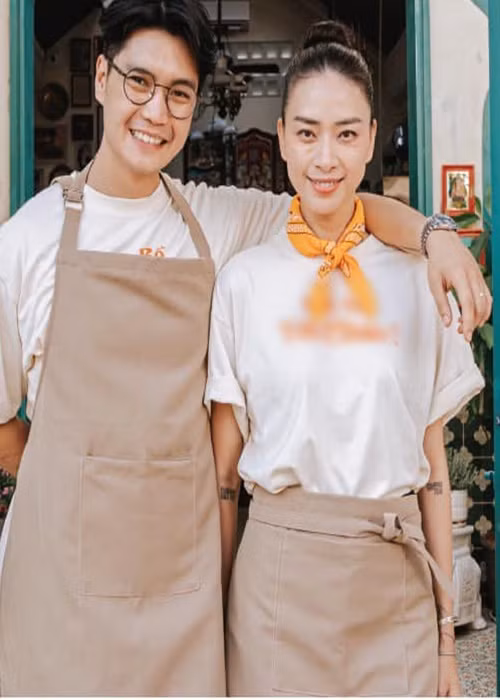 Ngô Thanh Vân và chồng trẻ đều đam mê ẩm thực.
