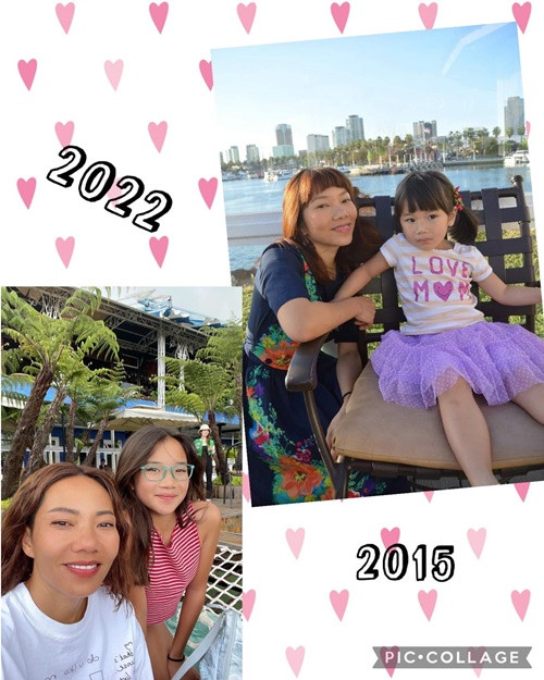 Con gái Hà Trần rất có năng khiếu âm nhạc. Khi mới 5 tuổi, Nala đã sáng tác được một số ca khúc hoàn chỉnh. Ảnh: FBNV.