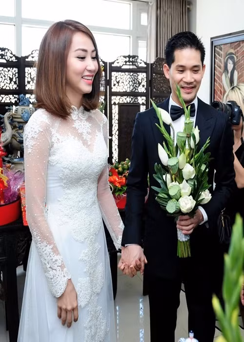 Ngân Khánh hạnh phúc bên chồng doanh nhân Ngan Khanh hanh phuc ben chong doanh nhan