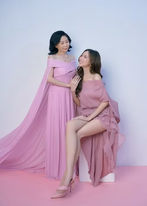 Khán giả nhận xét Bảo Ngọc thừa hưởng nhiều nét đẹp của mẹ.