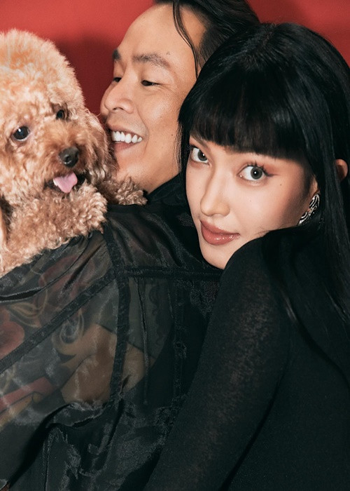 Châu Bùi thường nấu cơm, đợi Binz về ăn. Ảnh: FBNV.