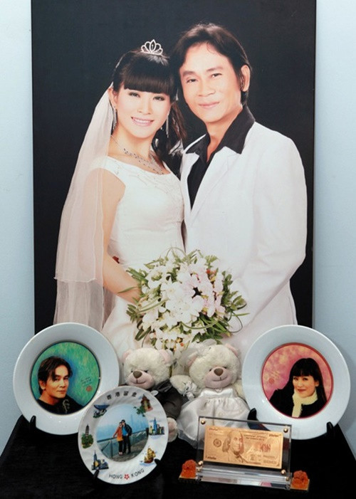  Mai Sơn - Kiều Linh tổ chức đám cưới vào năm 2008.