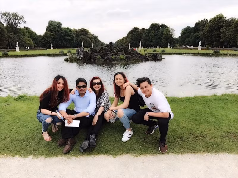 Diệu Hoa hạnh phúc khi các con không những chăm học, mà còn biết nghe lời ba mẹ, hiếu thảo với ông bà, có tấm lòng nhân hậu. Ảnh: An Ninh Thủ Đô.