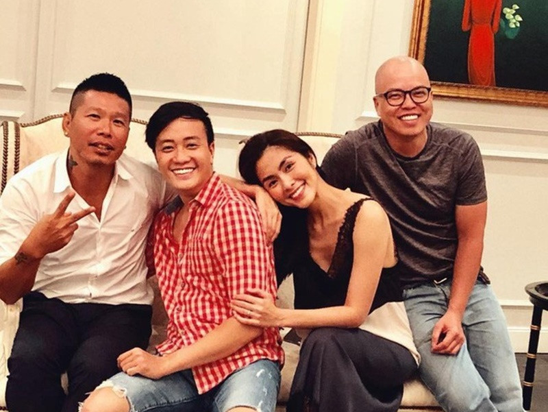 Mỗi dịp sinh nhật Hà Tăng, Lương Mạnh Hải không quên gửi lời chúc tốt đẹp đến "ngọc nữ". Ảnh: FBNV.