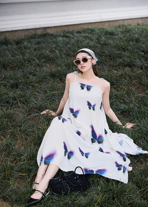 Vẻ sang chảnh, cuốn hút của Tú Anh khiến nhiều người phải dành lời khen ngợi.