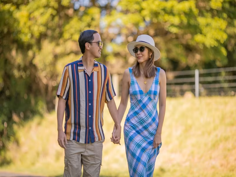 Cặp đôi đang có 3 người con chung: 1 gái, 2 trai.