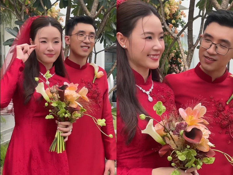 Trước khi kết hôn với Minh Đạt, Midu đã có sự nghiệp riêng. Cô hoạt động trong showbiz, kinh doanh nhiều lĩnh vực. Ảnh: Người Đưa Tin.