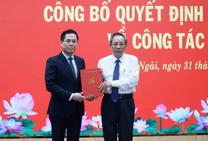 Thu truong Bo KH&CN duoc gioi thieu lam Chu tich UBND tinh Quang Ngai