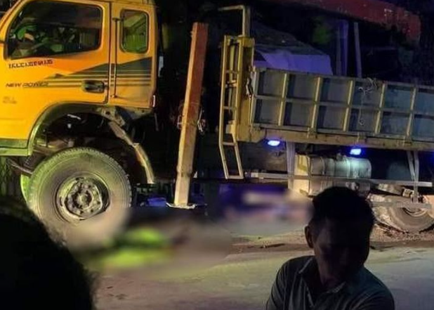 Danh tinh 3 thanh nien tu vong sau va cham xe tai o Thanh Hoa