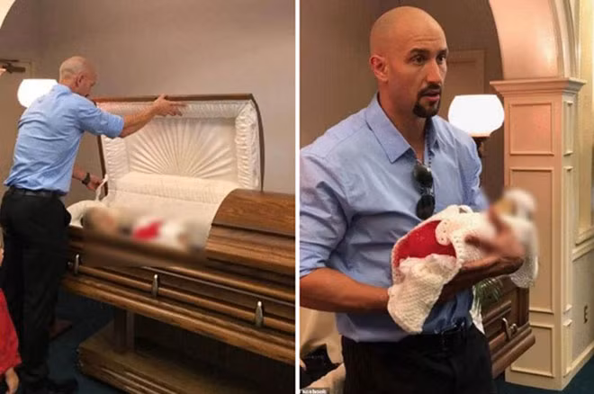 Am anh thi the me om con trong quan tai va vu tai nan do say ruou