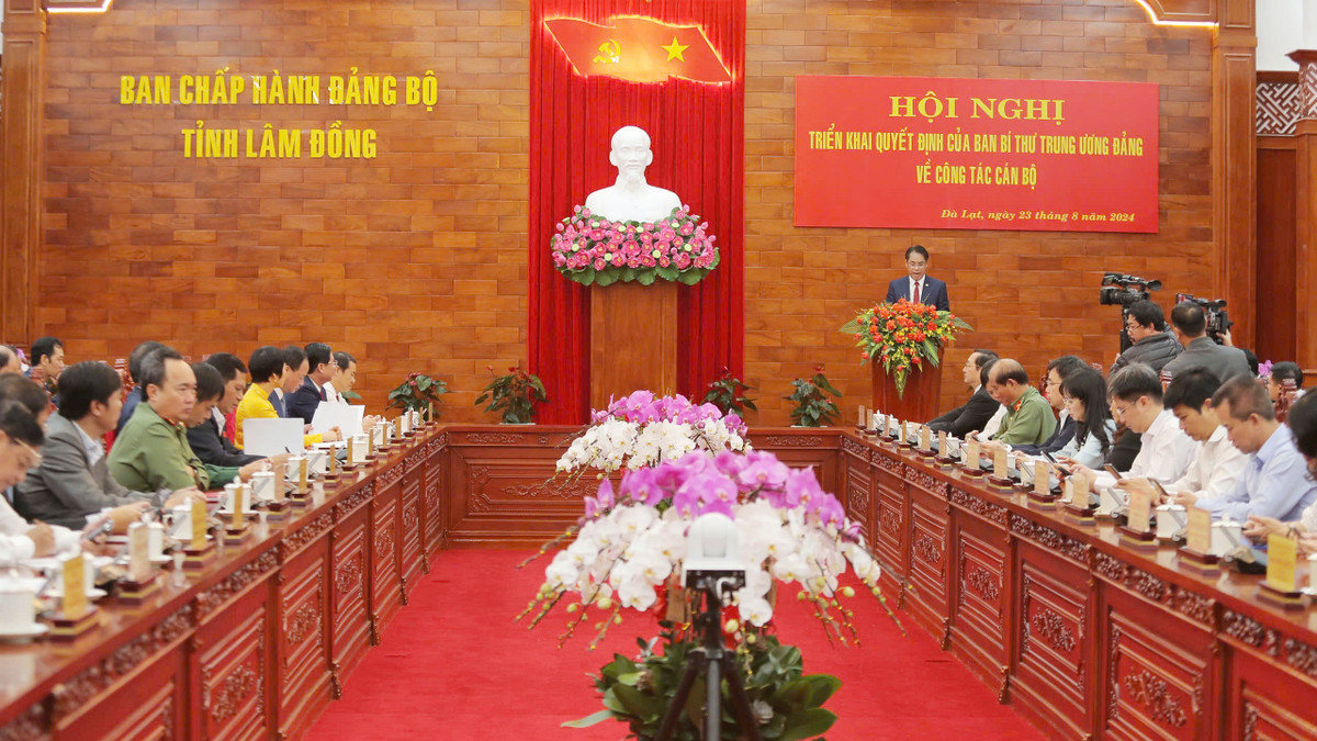 Thứ trưởng Bộ KH&CN Trần Hồng Thái làm Phó Bí thư Tỉnh ủy Lâm Đồng Thu truong Bo KH&CN Tran Hong Thai lam Pho Bi thu Tinh uy Lam Dong